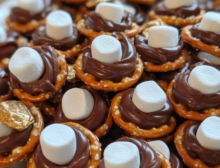 Delicious S'mores Pretzel Bites for sweets lovers