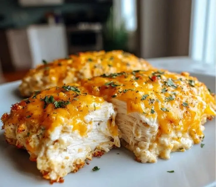 4-Ingredient Ranch Chicken Bake, an easy and delicious dinner recipe