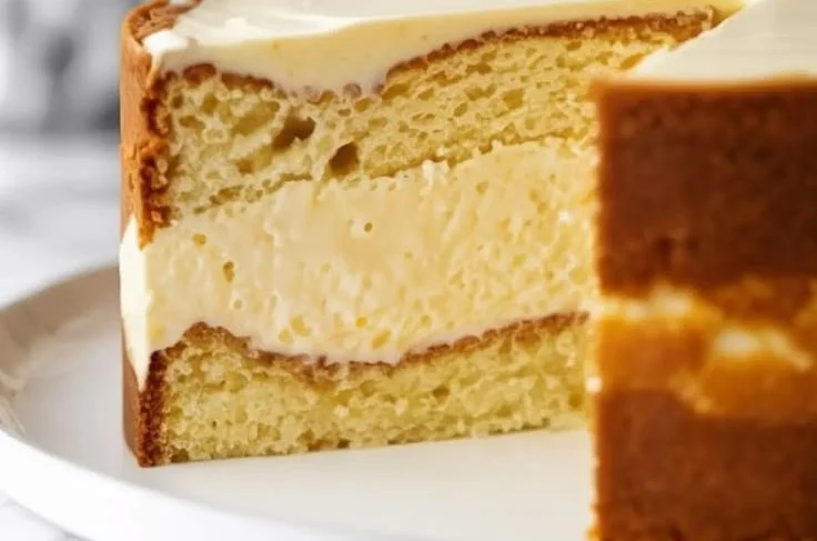 Delicious bowl of Bavarian Cream dessert topped with fresh berries