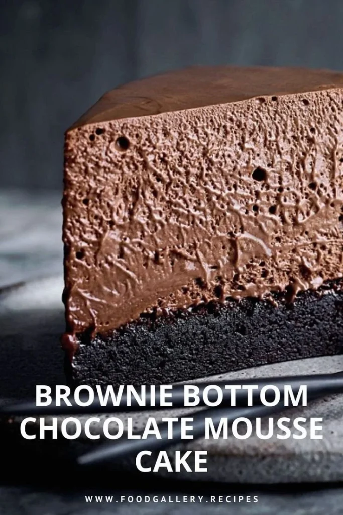 Decadent chocolate brownie delight served on a plate with chocolate drizzle