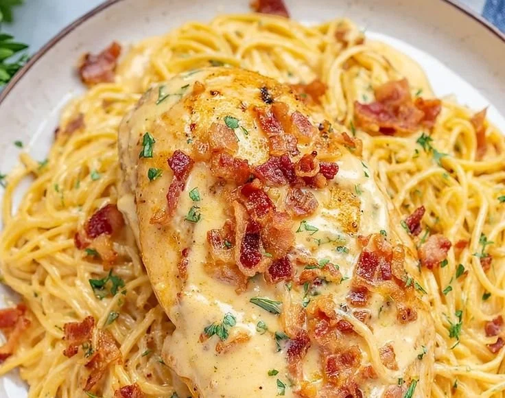 Delicious easy Crock Pot Crack Chicken served with toppings