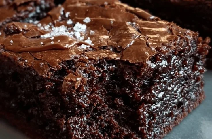 Deliciously fudgy chocolate brownies fresh from the oven