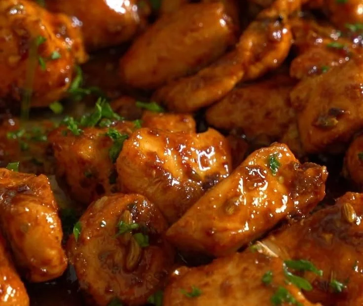 Easy One Pot Chicken recipe with vegetables and spices in a pot