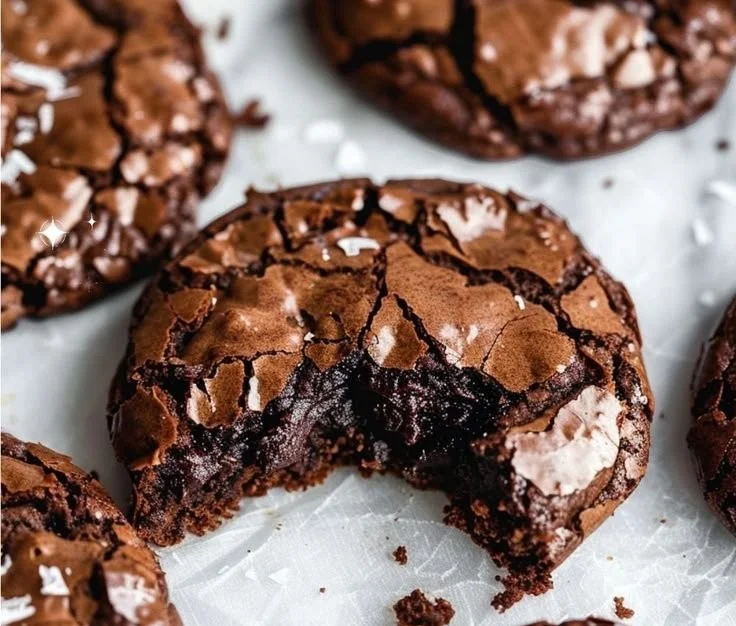 Gourmet brownie cookies with rich chocolate and chewy texture