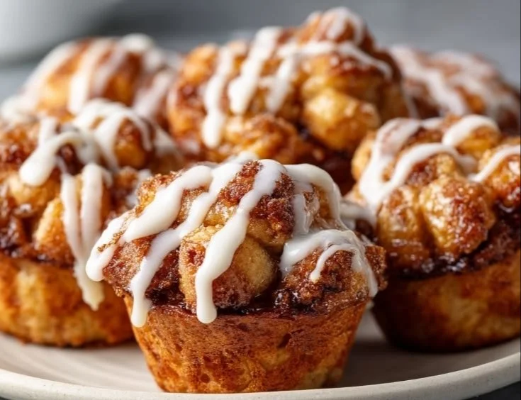 Delicious homemade Monkey Bread Muffins fresh out of the oven