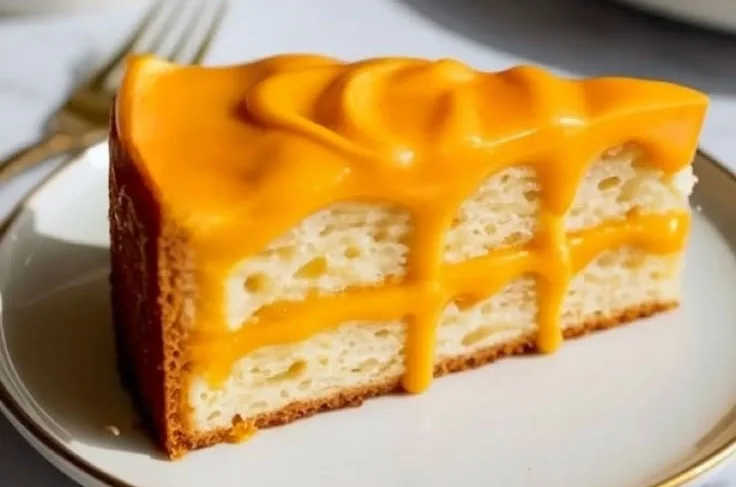 Delicious homemade orange curd in a glass jar with fresh oranges.