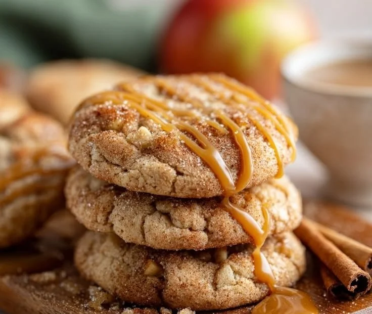 Delicious Caramel Apple Cider Cookies prepared in a pressure cooker
