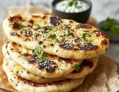 Delicious keto naan bread recipe for low-carb diets