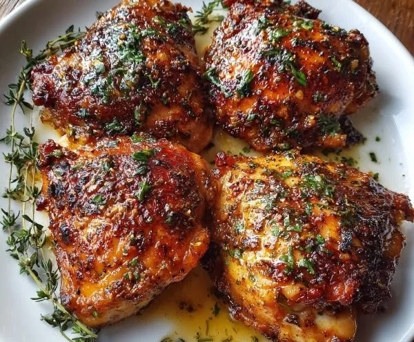Delicious Marry Me Chicken served with creamy sauce and herbs.