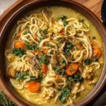 Marry Me Tuscan Vegetable Soup prepared in a pressure cooker, showing vibrant vegetables.