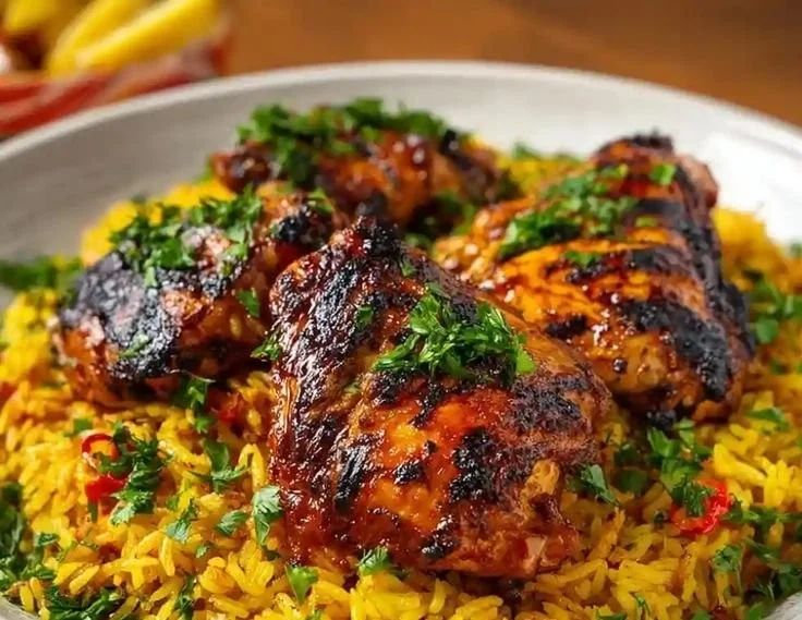 Deliciously spicy Peri Peri Chicken grilled to perfection