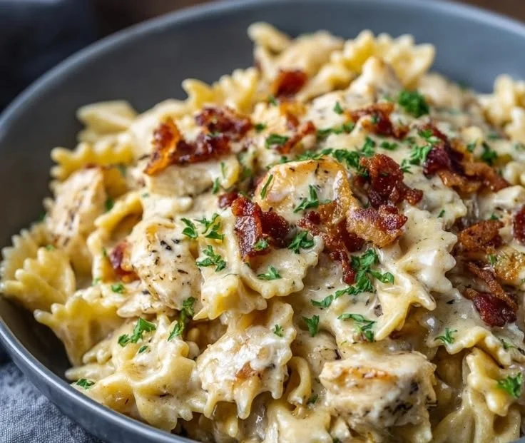 Delicious slow cooker crack chicken recipe with creamy sauce and spices.