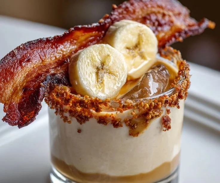 Elvis Presley Shot showcasing creamy bliss in a decadent drink.