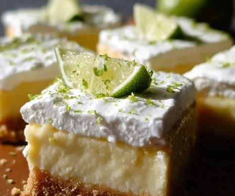 Delicious Key Lime Pie Bars perfect for summer gatherings and desserts.