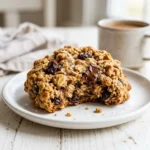 Delicious homemade oatmeal cookies fresh out of the oven